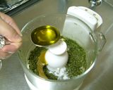 しそとピーナツで!!　ジェノベーゼソース作り方5写真