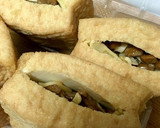 厚揚げの納豆チーズはさみ焼き作り方3写真