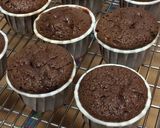 チョコ好きの。濃厚チョコカップケーキ。作り方6写真