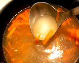 ふわふわ卵スープ ザ残り物野菜作り方4写真