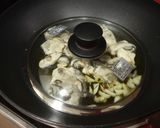 春菊と牡蠣の絶品！人気のパスタ作り方2写真