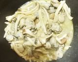 春菊と牡蠣の絶品！人気のパスタ作り方4写真