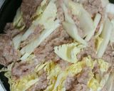 ☆白菜とひき肉の牛肉スープ☆作り方3写真