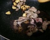 赤ワインとお肉、リゾット風ごはん作り方2写真