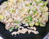 レタスと豚ひき肉の香味ペースト炒飯作り方17写真