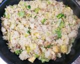 レタスと豚ひき肉の香味ペースト炒飯作り方18写真