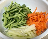 作り置き♡野菜たっぷり♡ししゃものマリネ作り方1写真
