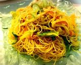 簡単！焼きビーフンカレー味作り方3写真