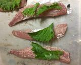 いわしの大葉巻き バター醤油☆作り方2写真