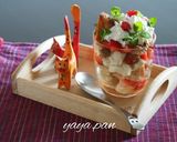 残りものパンアレンジ☆大満足の大人パフェ作り方6写真