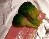 お弁当＊ブロッコリーの花束ベーコン巻き作り方3写真