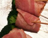 お弁当＊ブロッコリーの花束ベーコン巻き作り方5写真