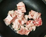 豚バラ肉とレタスの焼肉タレ炒め作り方4写真