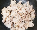 豚バラ肉とレタスの焼肉タレ炒め作り方5写真