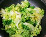 豚バラ肉とレタスの焼肉タレ炒め作り方9写真