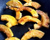 カボチャとそら豆のソテー作り方3写真