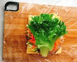 低糖質！蒸し豚の油揚げサンド(動画有作り方16写真