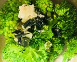 塩酒粕ネギ油で旨♪ブロッコリーのナムル作り方4写真