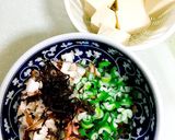 豆腐とトロロと塩昆布のガンモ風作り方1写真