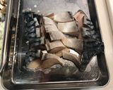 トミーのトマトソース鯖パスタ作り方1写真