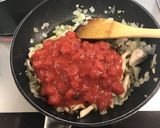 トミーのトマトソース鯖パスタ作り方4写真