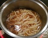 めんつゆで簡単♪大阪名物かすうどん作り方3写真