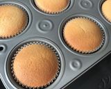 しっとりふんわりカステラ風〜カップケーキ作り方8写真