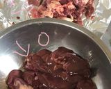 国産若鶏レバーの照り煮作り方4写真