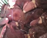 国産若鶏レバーの照り煮作り方6写真