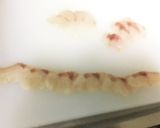 スズキの薄造りꕀ花びら盛りꕀ作り方7写真