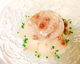 スズキの薄造りꕀ花びら盛りꕀ作り方9写真