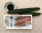 10分☆塩さばとキュウリのポン酢の物作り方1写真