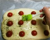 どでかトマトガーリックフォカッチャ作り方5写真