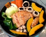 スキレットで♡春色サーモンのオーブン焼き作り方5写真