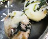 卵不使用☆じゃがいもと大根葉のコロッケ♪作り方4写真