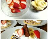 苺とバナナで♪薄焼きオープンパンケーキ作り方8写真