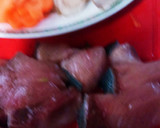 法蓮とゴボウとぶりの味噌炒め❤ゆりさん風作り方1写真