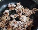 ゴボウと豚コマの甘辛作り方5写真