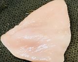 鶏肉のゆるり三角ソテー☆ガーリックソース作り方1写真