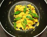 お弁当に♪スナップえんどうと卵のカレー味作り方4写真