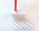 寿司型・模様巻き(秋田新幹線こまち3両)作り方3写真