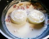 トロ～リ甘いよ☆新玉葱のミルク煮♪作り方5写真