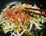 カブまるごと♪めんつゆでかつお節和え作り方3写真