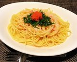 材料5つ♡簡単絶品豆乳明太クリームパスタ作り方7写真