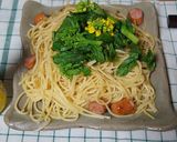 春が来た ★ 花菜パスタ作り方4写真