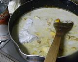 甘塩鱈☆春菊☆ココナッツカレー作り方5写真