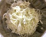 キャベツとソーセージでとん平焼き！作り方2写真