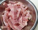 ブロッコリーとベーコンのペペロンチーノ作り方2写真