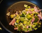 ブロッコリーとベーコンのペペロンチーノ作り方7写真