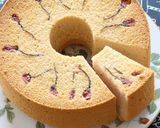 春爛漫♪桜のシフォンケーキ作り方33写真